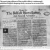 The Belfast News Letter - najstarsza na świecie gazeta w języku angielskim dostępna online