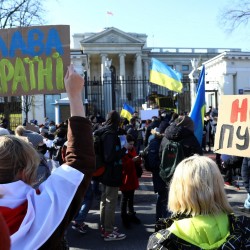 Ukraińskie protesty w Dublinie, Cork i innych miastach
