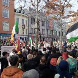 Propalestyńskie protesty w Cork i Dublinie