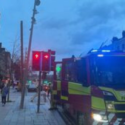 Pięć równoczesnych pożarów w sklepach w Cork