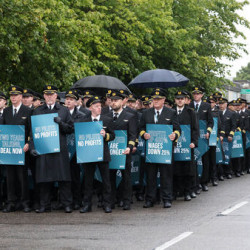500 pilotów Aer Lingus protestowało w Dublinie