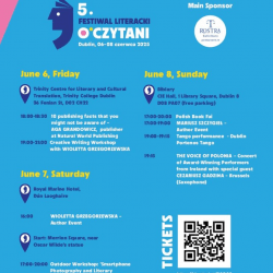 Festiwal polskiej literatury O’Czytani w Dublinie