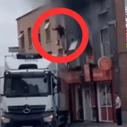 Polski kierowca ciężarówki uznany za bohatera. Podstawił auto pod płonący budynek