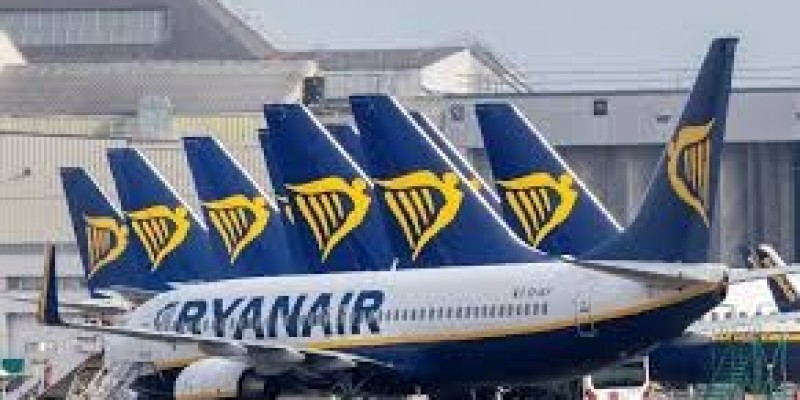 Ryanair zamyka bazy w Irlandii