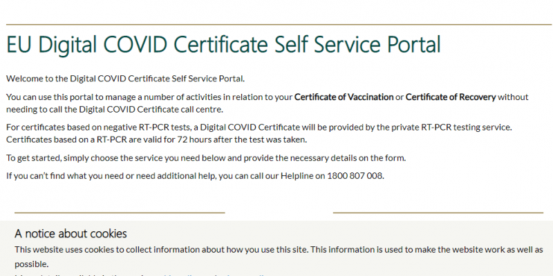 Portal do pomocy przy załatwianiu certyfikatów
