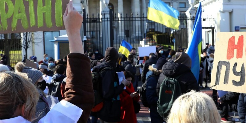 Ukraińskie protesty w Dublinie, Cork i innych miastach