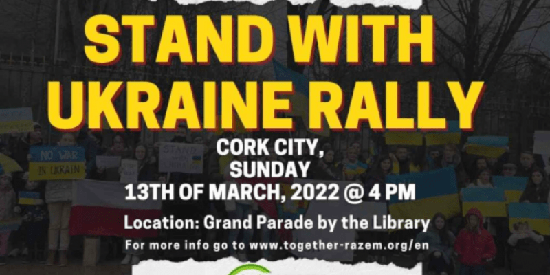 W Cork marsz poparcia dla Ukrainy
