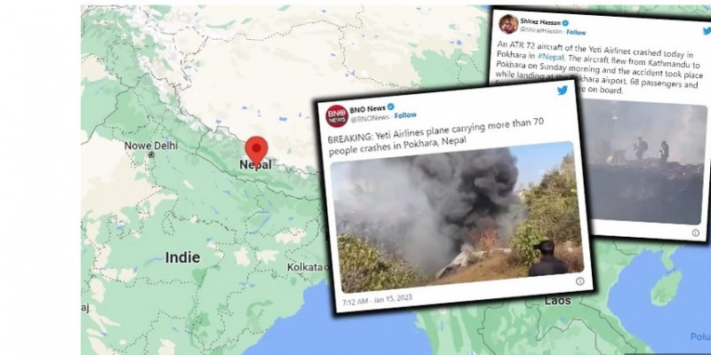 70 osób zginęło w katastrofie lotniczej w Nepalu