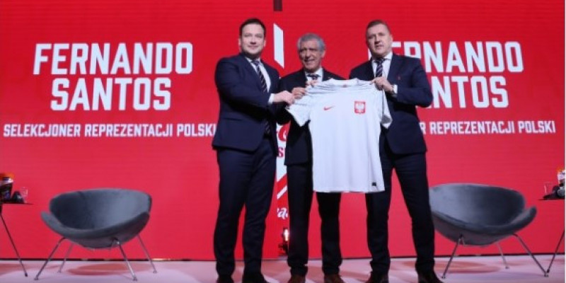 Fernando Santos oficjalnie selekcjonerem piłkarskiej reprezentacji Polski
