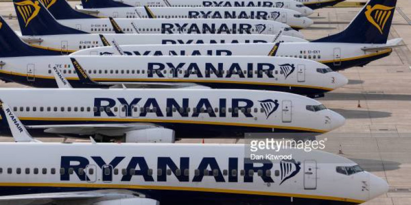 Ryanair przewiózł w lutym 10,6 mln pasażerów. Dużo więcej niż przed rokiem