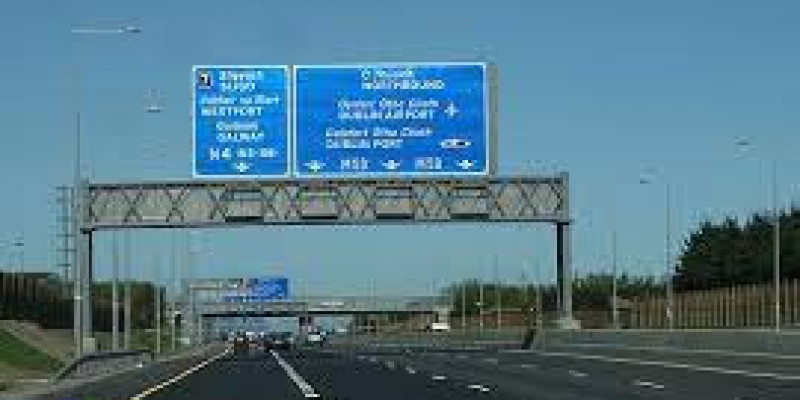 Zmienne ograniczenia prędkości na irlandzkich autostradach