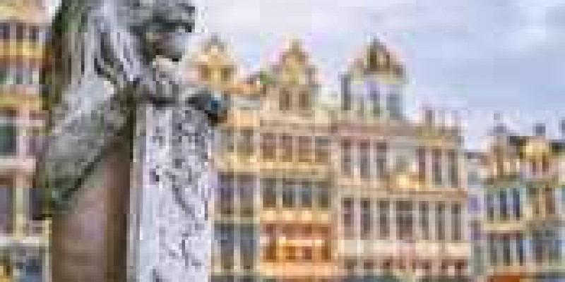 Irlandzki turysta uszkodził pomnik lwa w Brukseli. Będzie drogo