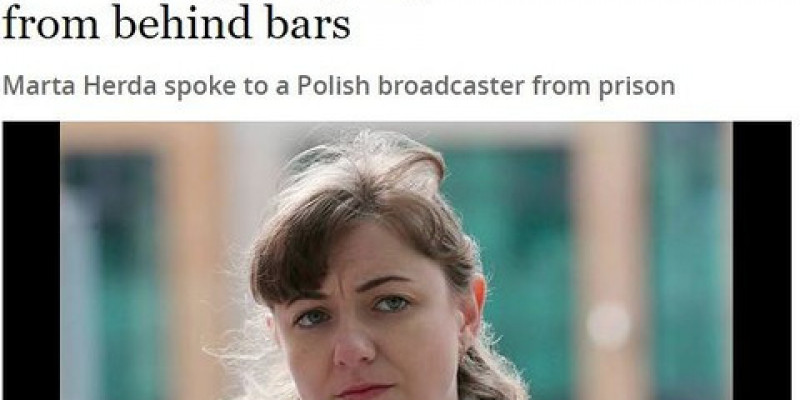 Polka oskarżona o zabójstwo przeniesiona do polskiego więzienia