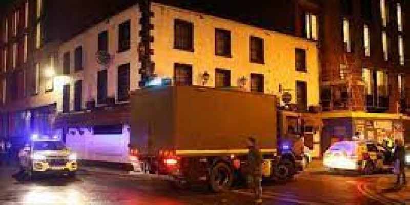 Wybuch w schronisku dla bezdomnych w Dublinie. Jedna ofiara