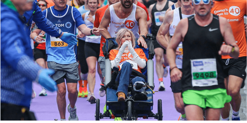 Colin Farrell pobiegł w maratonie w Dublinie