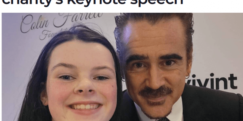 Colin Farrell zainaugurował działalność fundacji charytatywnej na rzecz autyzmu w Irlandii