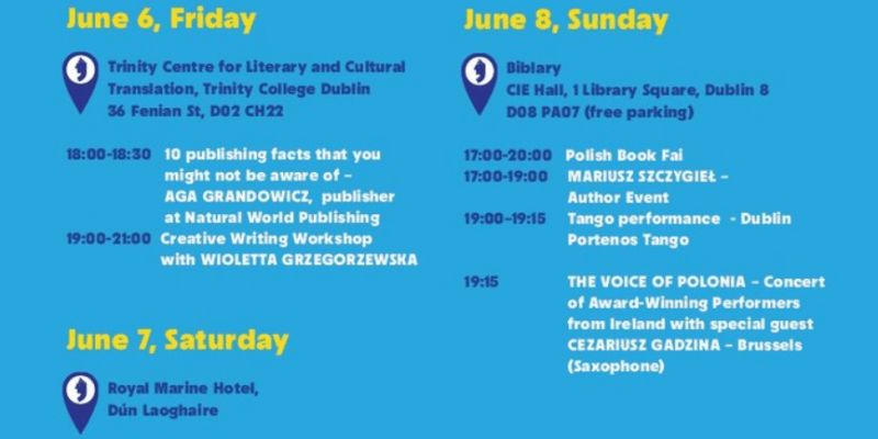 Festiwal polskiej literatury O’Czytani w Dublinie