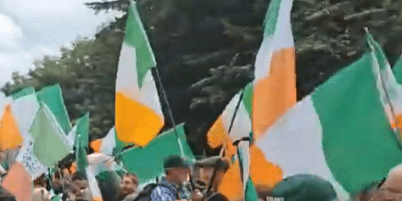 Manifestacje anty i proimigranckie w Dublinie